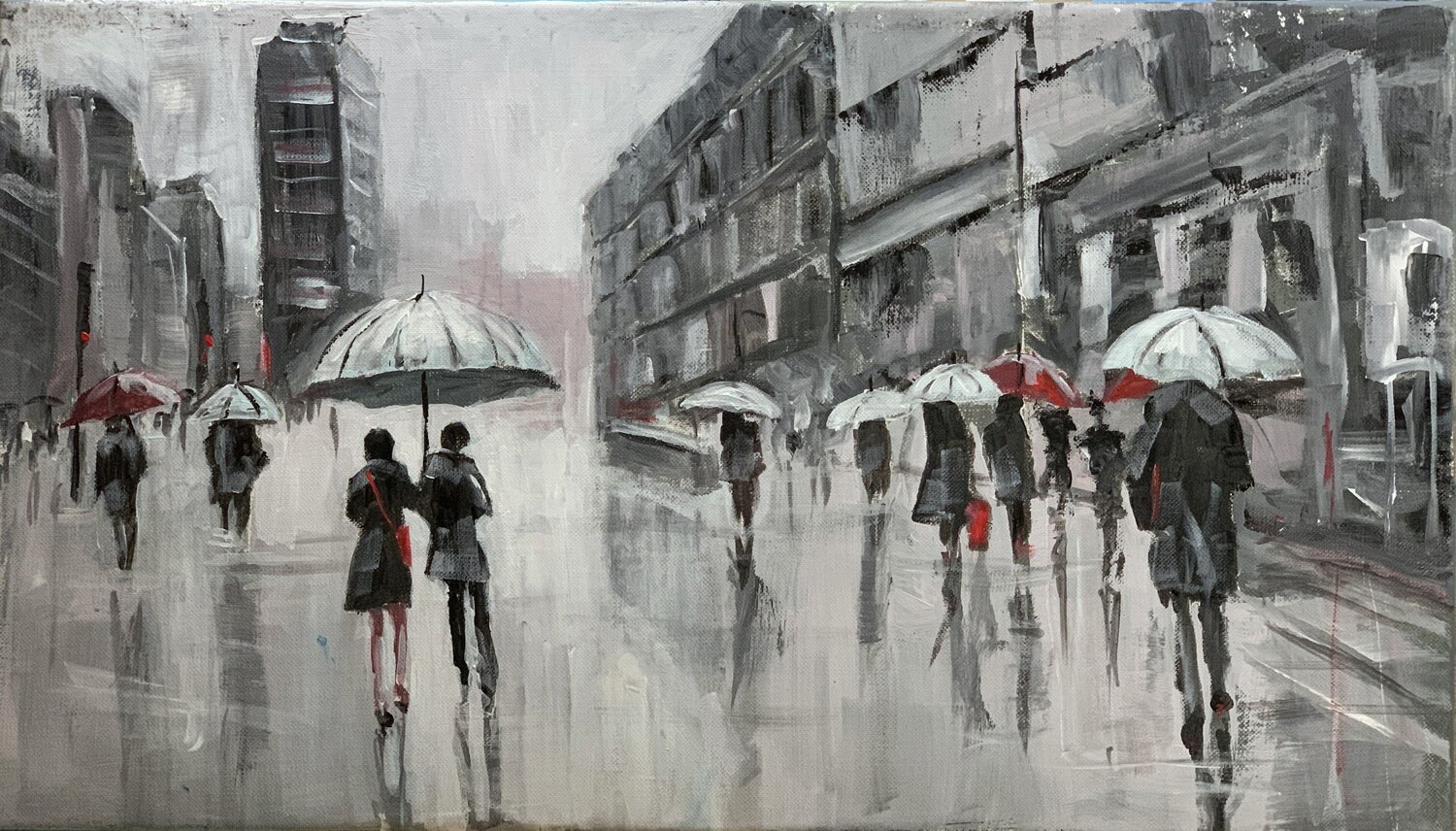Rainy city. Vita Schagen