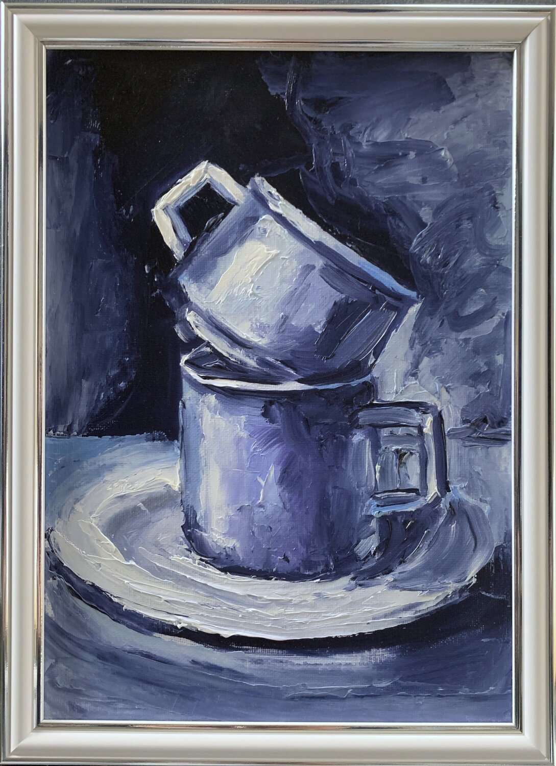 Coffee tea cups. Still life. Vita Schagen