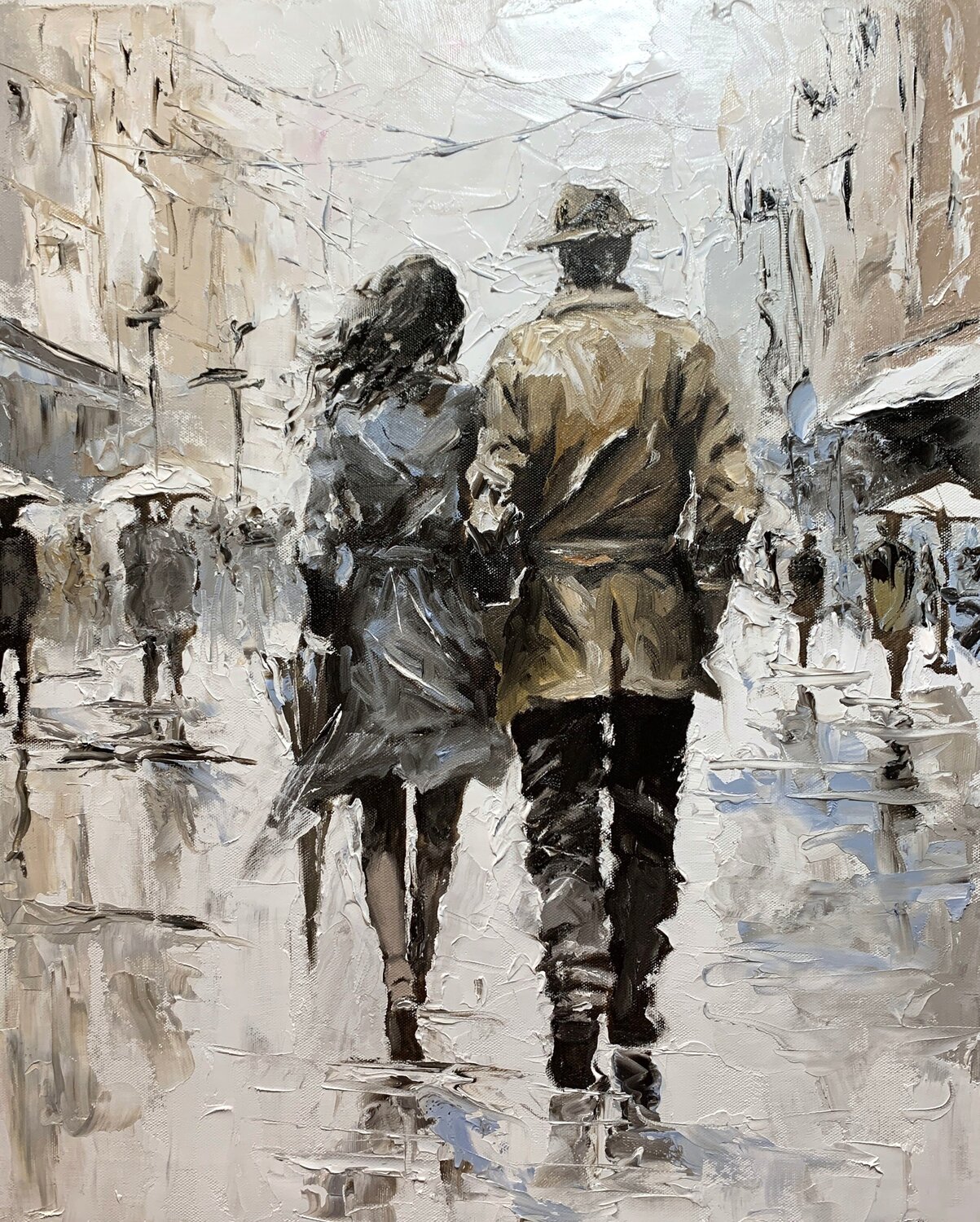 Love couple, shared path. Vita Schagen