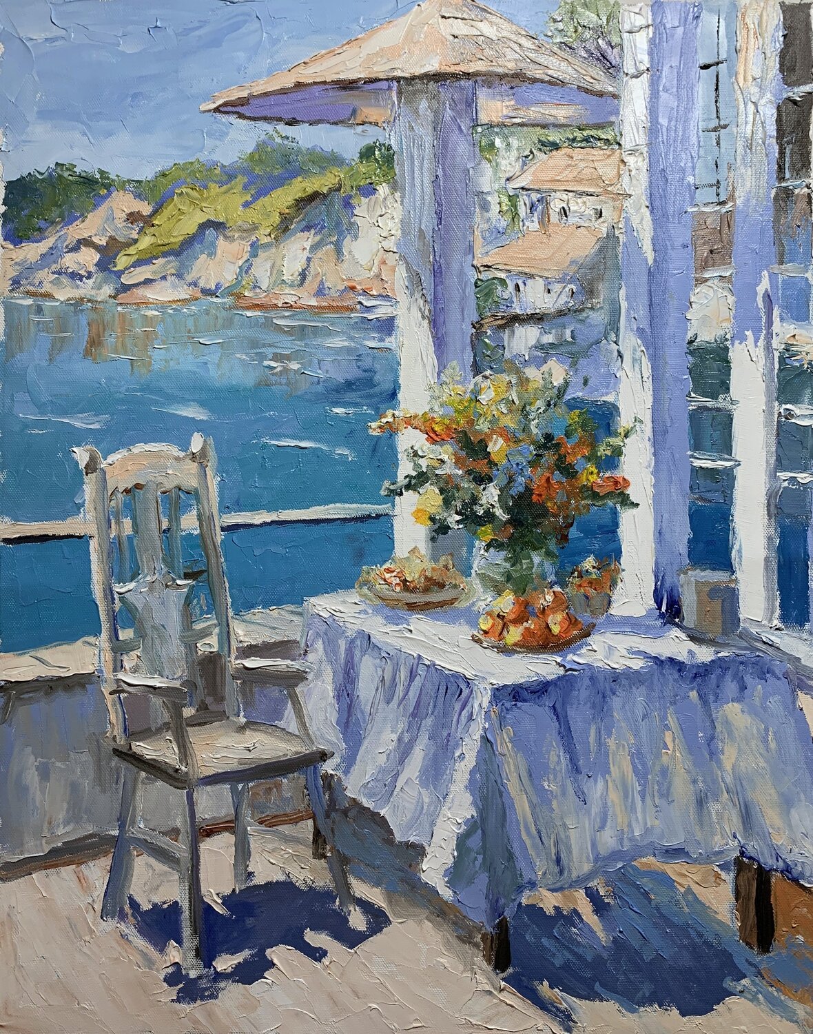 Mediterranean Morning Glow. Vita Schagen
