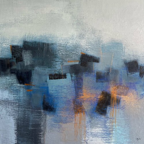 Silk Road IV van Yenny Yohan, Schilderij te koop op Singulart