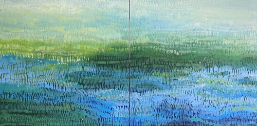Happy People II van Yenny Yohan, Schilderij te koop op Singulart