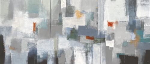 City Life van Yenny Yohan, Schilderij te koop op Singulart