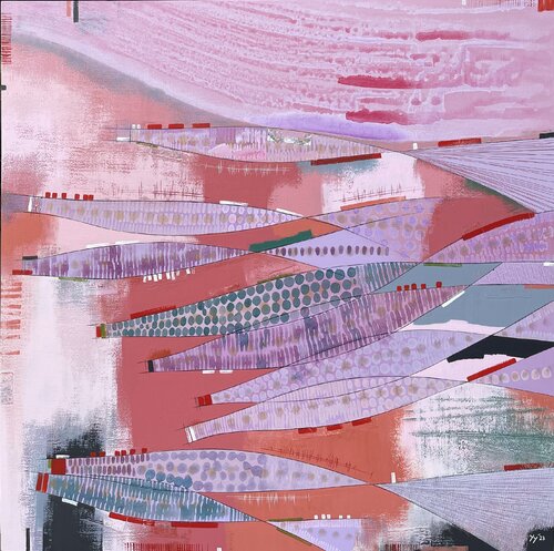 Koinobori VIII by Yenny Yohan, 회화 for Sale on Singulart