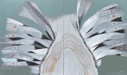 Butterfly II von Yenny Yohan, Malerei kaufen auf Singulart