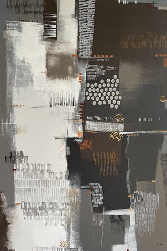City Life III di Yenny Yohan, Pittura in vendita su Singulart
