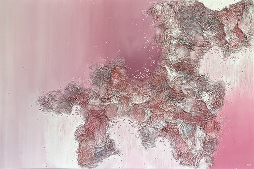 Flowers IV van Yenny Yohan, Schilderij te koop op Singulart