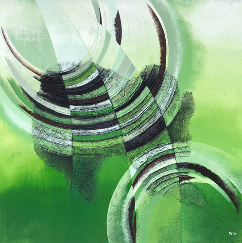 Heartbeat II von Yenny Yohan, Malerei kaufen auf Singulart