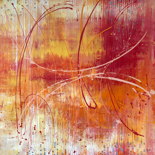 Fiesta von Yenny Yohan, Malerei kaufen auf Singulart