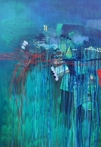 Spice Affair van Yenny Yohan, Schilderij te koop op Singulart