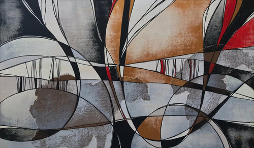 Friends With Benefits II van Yenny Yohan, Schilderij te koop op Singulart