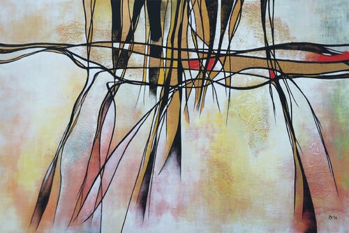 Endorphin van Yenny Yohan, Schilderij te koop op Singulart