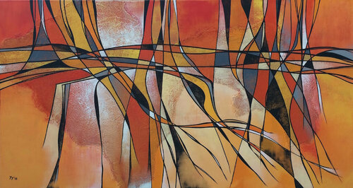 Endorphin III van Yenny Yohan, Schilderij te koop op Singulart
