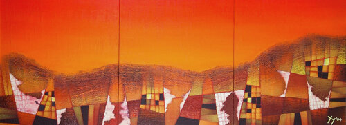 Civilization VIII van Yenny Yohan, Schilderij te koop op Singulart