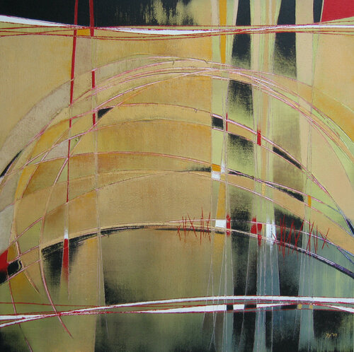 Bustling Underground II von Yenny Yohan, Malerei kaufen auf Singulart
