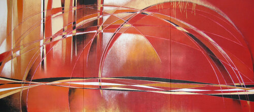 Bustling Underground III von Yenny Yohan, Malerei kaufen auf Singulart