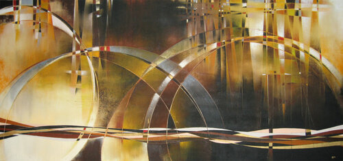 Bustling Underground V von Yenny Yohan, Malerei kaufen auf Singulart