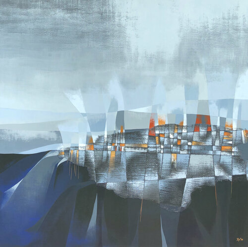 San Francisco van Yenny Yohan, Schilderij te koop op Singulart