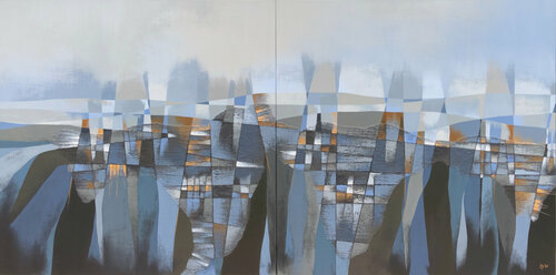 San Francisco II van Yenny Yohan, Schilderij te koop op Singulart