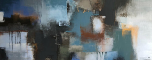 Silk Road III van Yenny Yohan, Schilderij te koop op Singulart