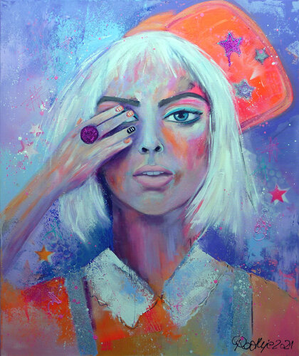 Roxy van Manuela Rathje, Schilderij te koop op Singulart