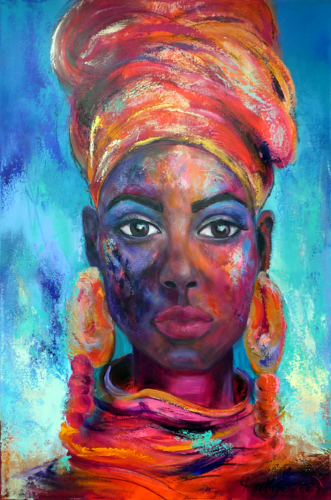 Malia van Manuela Rathje, Schilderij te koop op Singulart