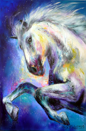 miracle dreamer de Manuela Rathje, Pintura a la venta en Singulart