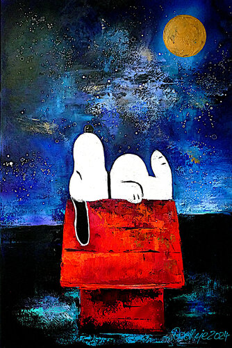 enjoy the moment van Manuela Rathje, Schilderij te koop op Singulart
