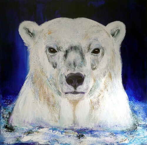 Nanuk di Manuela Rathje, Pittura in vendita su Singulart