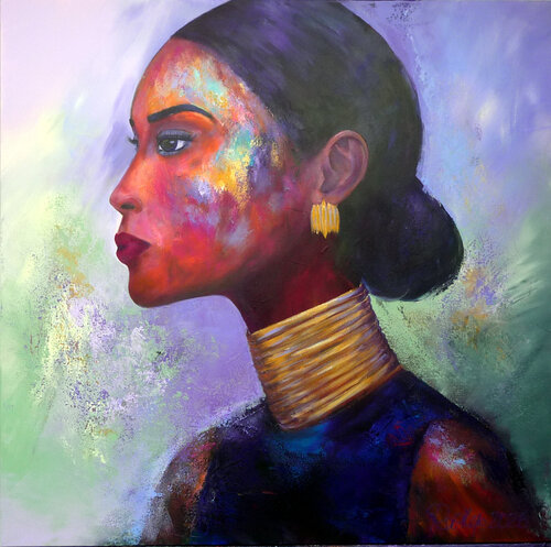 Shari by Manuela Rathje, 絵画 for Sale on Singulart
