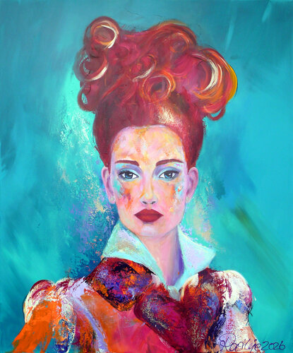 Madeleine by Manuela Rathje, Painting for Sale on Singulart