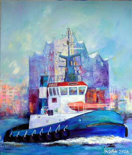 Hamburg II by Manuela Rathje, Print for Sale on Singulart