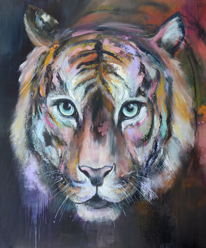 Ajay di Manuela Rathje, Pittura in vendita su Singulart