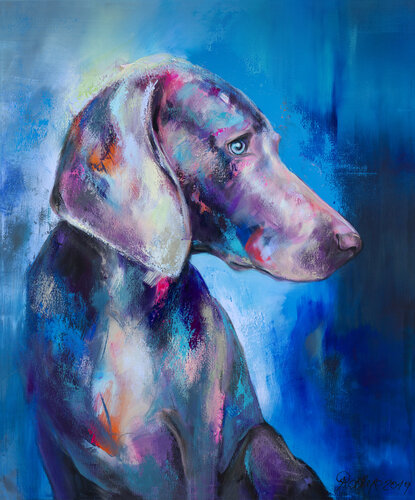 Glow van Manuela Rathje, Schilderij te koop op Singulart
