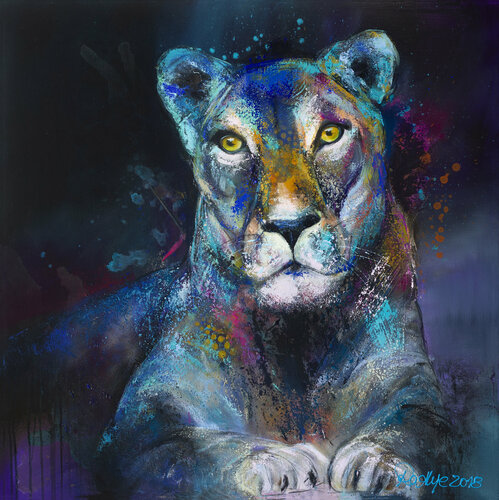 Zola van Manuela Rathje, Schilderij te koop op Singulart