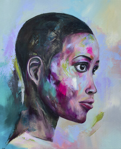 Whisper van Manuela Rathje, Schilderij te koop op Singulart