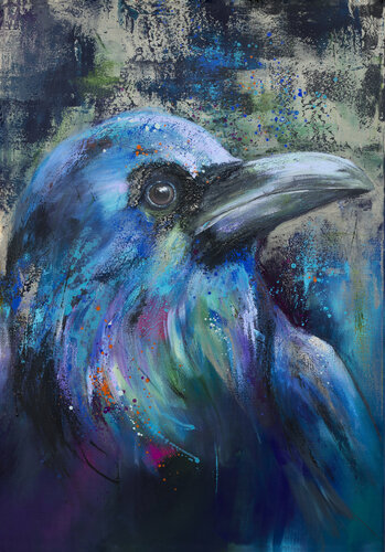 Juggler of the air by Manuela Rathje, Painting for Sale on Singulart