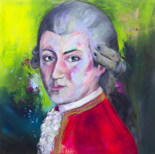 Amadeus di Manuela Rathje, Pittura in vendita su Singulart