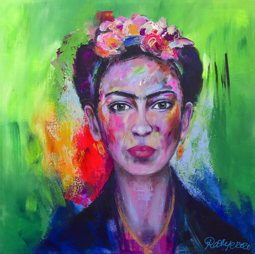 Coyoacán di Manuela Rathje, Pittura in vendita su Singulart