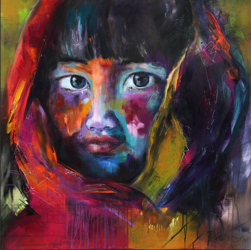 Niara di Manuela Rathje, Pittura in vendita su Singulart