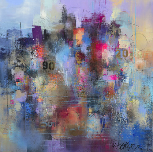 Golden Times van Manuela Rathje, Schilderij te koop op Singulart