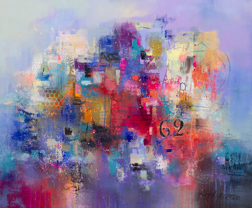 Passion dreams di Manuela Rathje, Pittura in vendita su Singulart