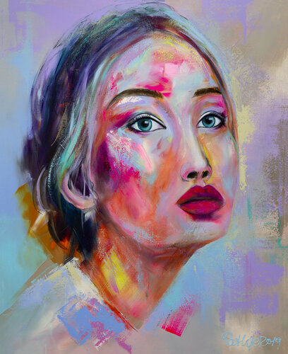 Gigi von Manuela Rathje, Malerei kaufen auf Singulart