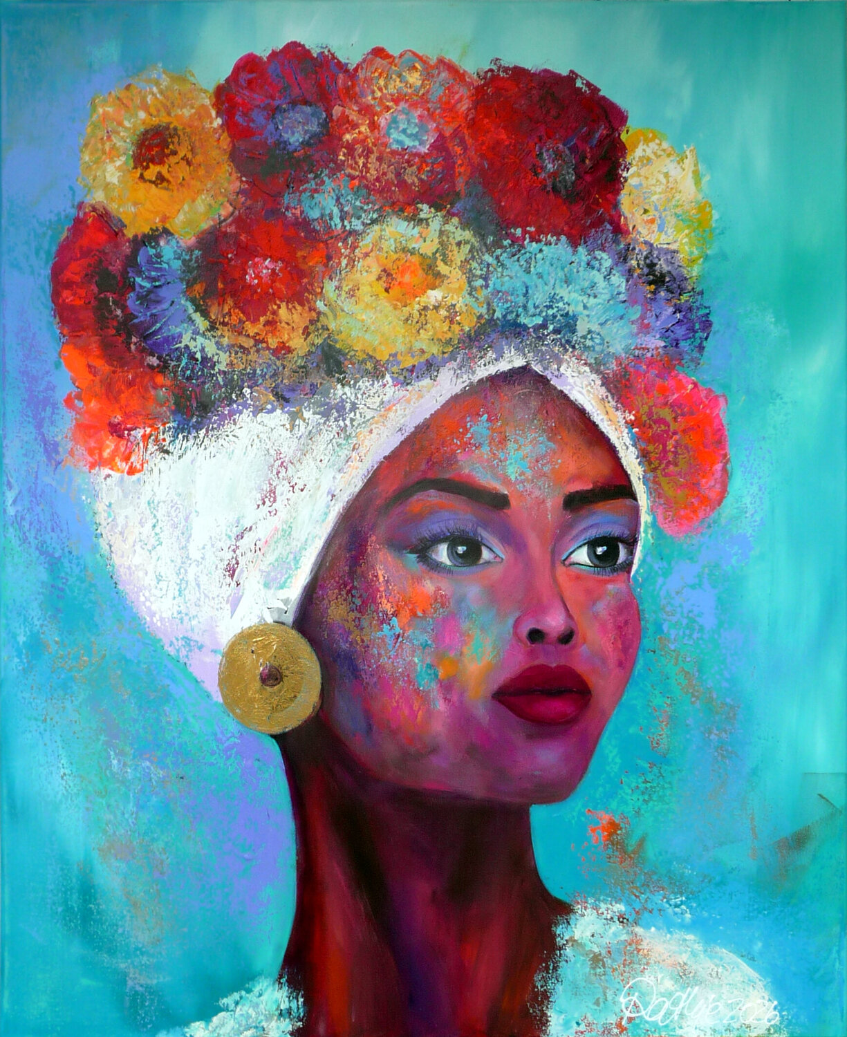 Summer Manuela Rathje Original painting for sale