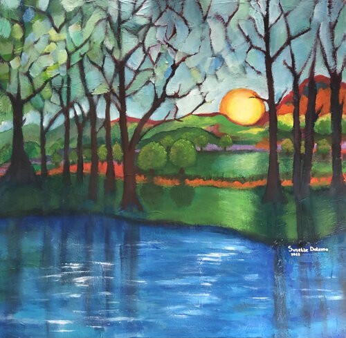 A Place Like This by Suzette Datema, Painting for Sale on Singulart