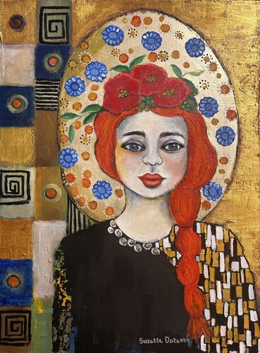The Beauty Queen by Suzette Datema, 회화 for Sale on Singulart