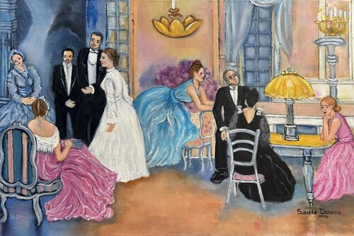 The Irony by Suzette Datema, 회화 for Sale on Singulart