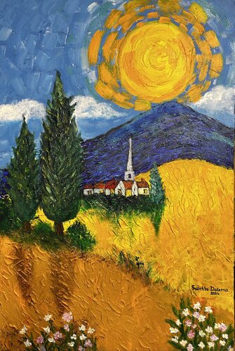 The Joy of Colour by Suzette Datema, 회화 for Sale on Singulart