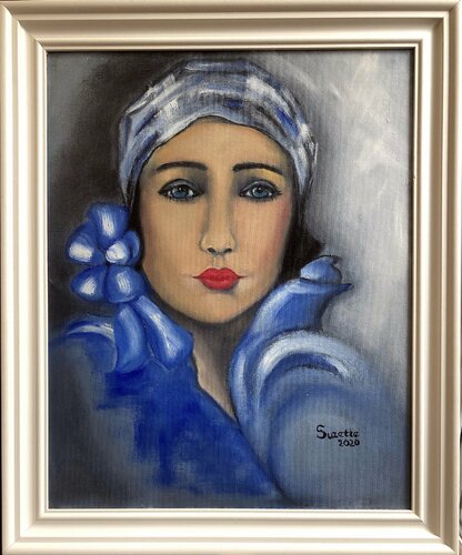 Kiss me Quick .... van Suzette Datema, Schilderij te koop op Singulart