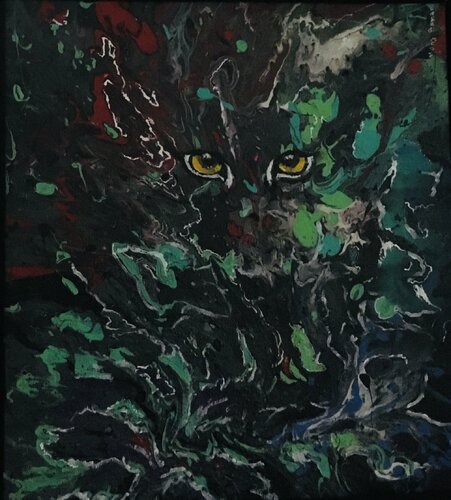 Camouflage di Mona Asmar Hecker, Pittura in vendita su Singulart